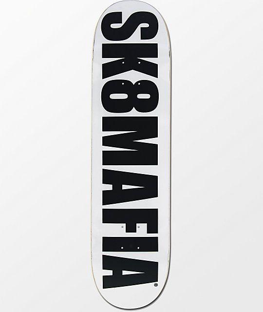 SK8MAFIA Logo - Sk8Mafia OG Logo 8.0 Skateboard Deck