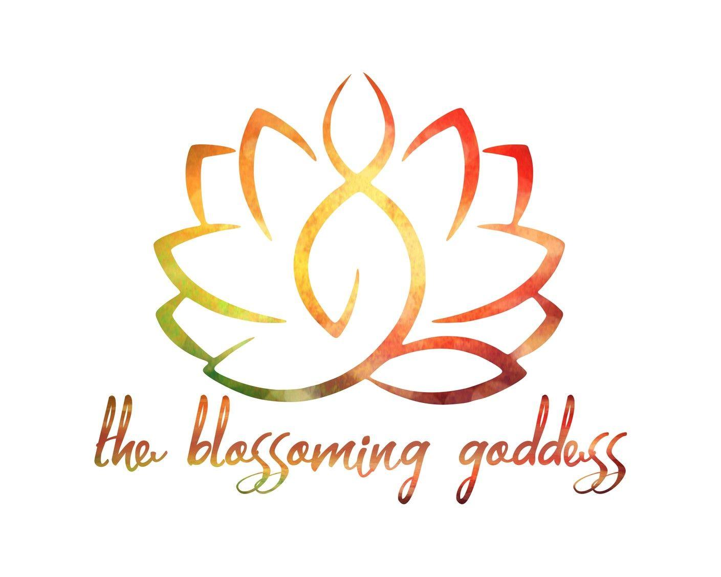 Godess Logo - The Blossoming Goddess Logo