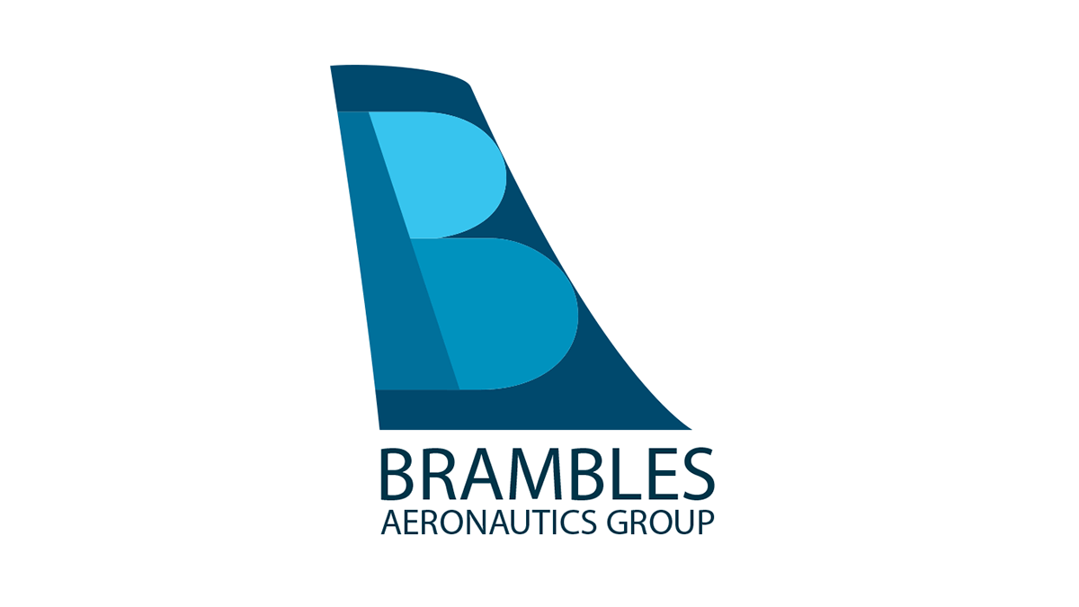 Brambles Logo - Brambles Aeronautics Group Logo Design