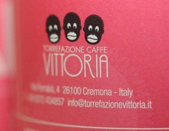 Vittoria Logo - Logo della torrefazione Vittoria of Torrefazione Caffe