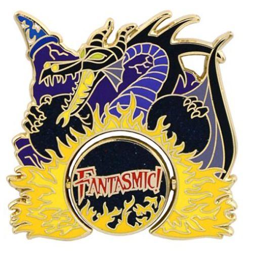 Fantasmic Logo - Disney FantasmicPin - Fantasmic! Logo Spinner