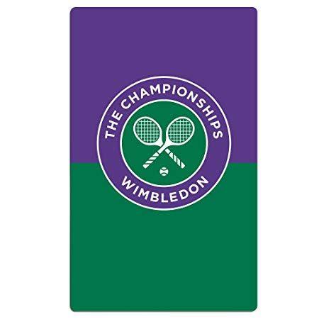 Wimbledon Logo - ZXHCKH Adults THE Championships Wimbledon Logo Beach Towel / 31.5 ...