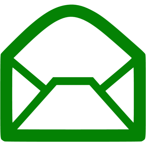 Green Mail Logo - Green email icon green email icons
