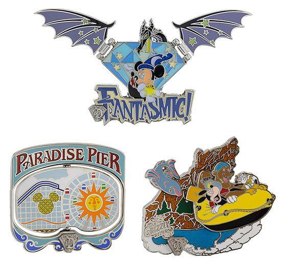 Fantastmic Logo - Disneyland Resort Diamond Celebration September Pin Releases ...