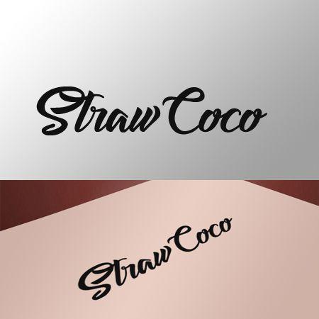 Franke Logo - Playful, Personable, Online Shopping Logo Design for StrawCoco