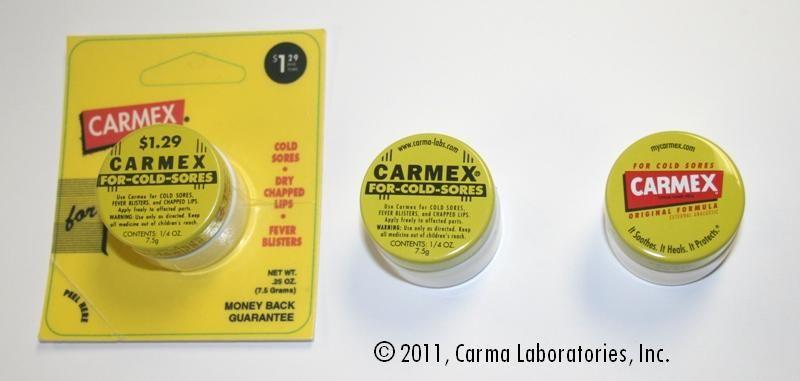 Carmex Logo - Has the carmex branding ever changed?