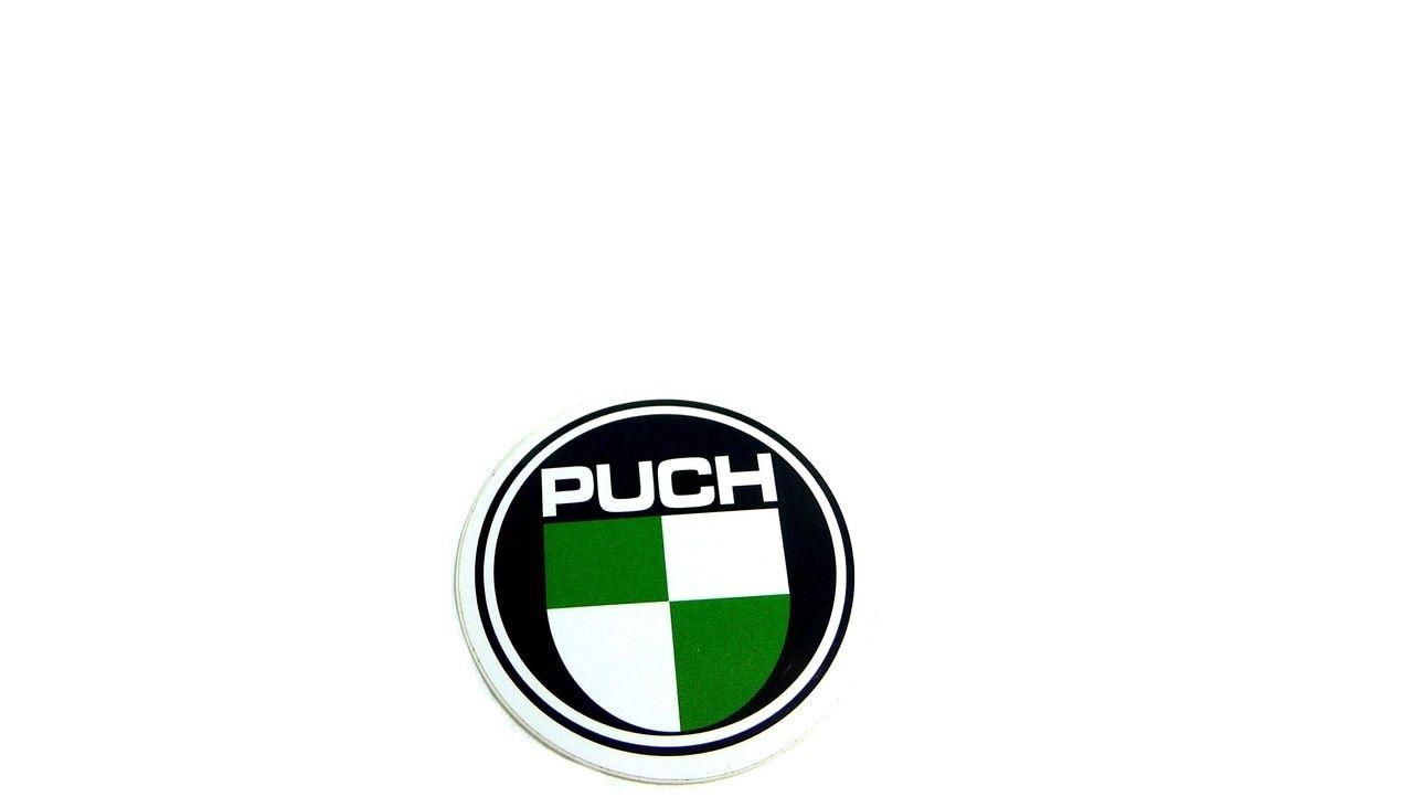 Puch Logo - Puch Logo, Small round decal