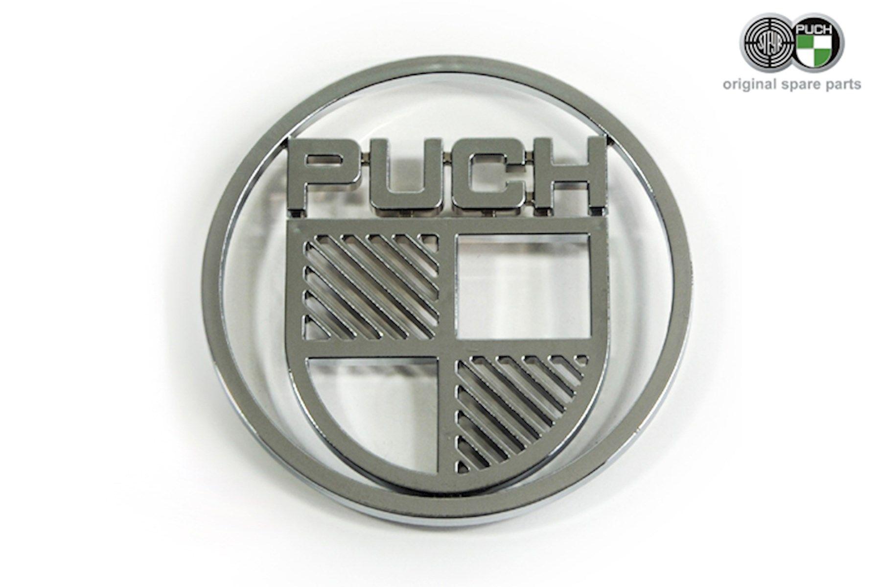 Puch Logo - PUCH G EMBLEM RADIATOR GRILL D=169MM