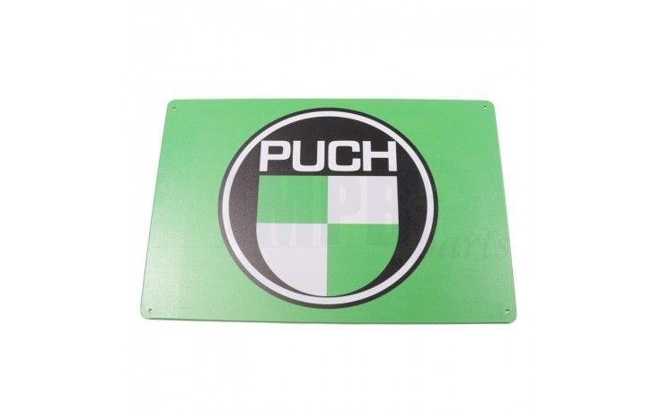 Puch Logo - Tin Plate With Print Puch Logo 20X30CM