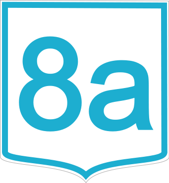 8A Logo - File:GR-OEO-8a.svg - Wikimedia Commons