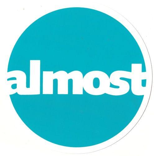 Almost Logo - Almost Text Logo Sticker 5.5