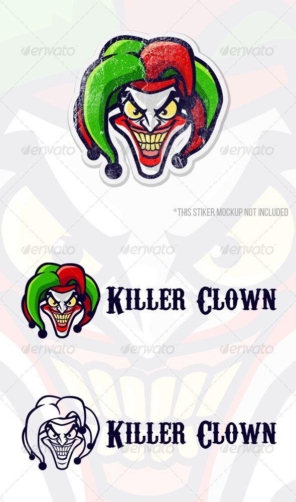 Clown Logo - Clowns. Logo templates, Logos, Logo design