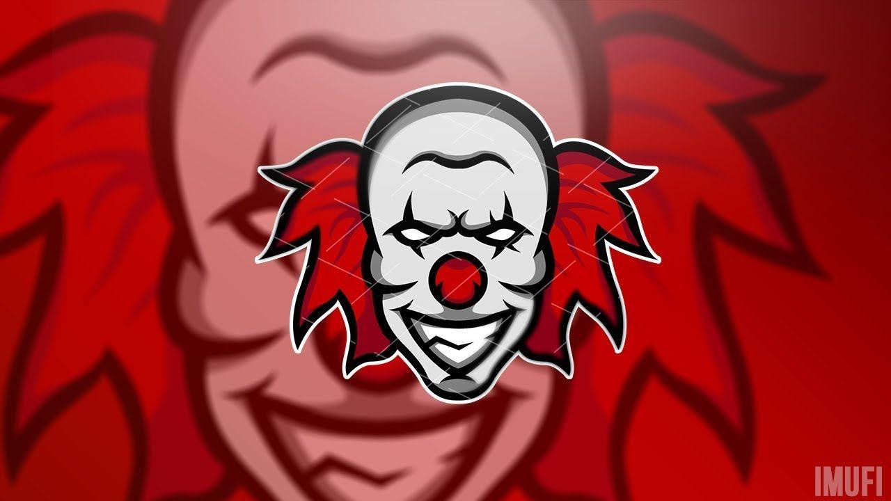 Clown Logo - INSANE CLOWN MASCOT LOGO. (SpeedArt) Made By iMufi