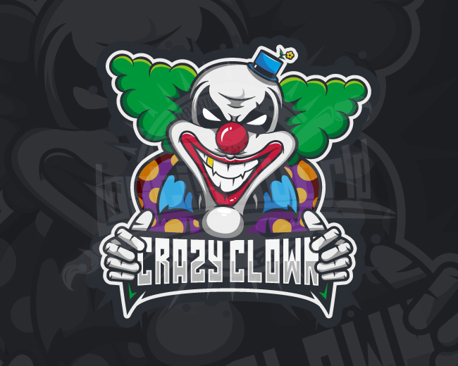 Clown Logo - Logopond, Brand & Identity Inspiration (Crazy Clown)