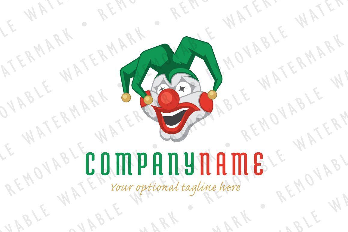 Clown Logo - Crazy Clown Logo