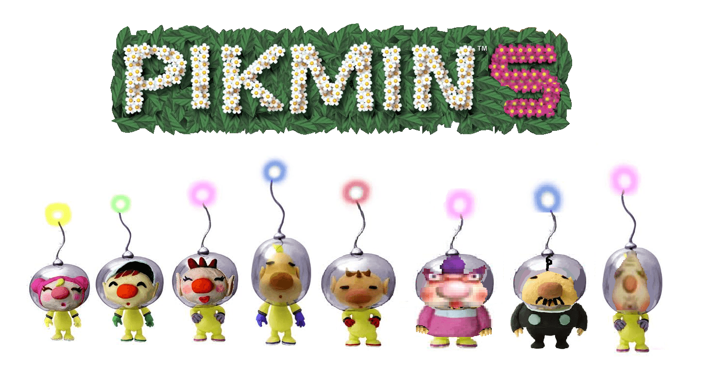 Pikmin Logo - Pikmin 5: Family Vacation