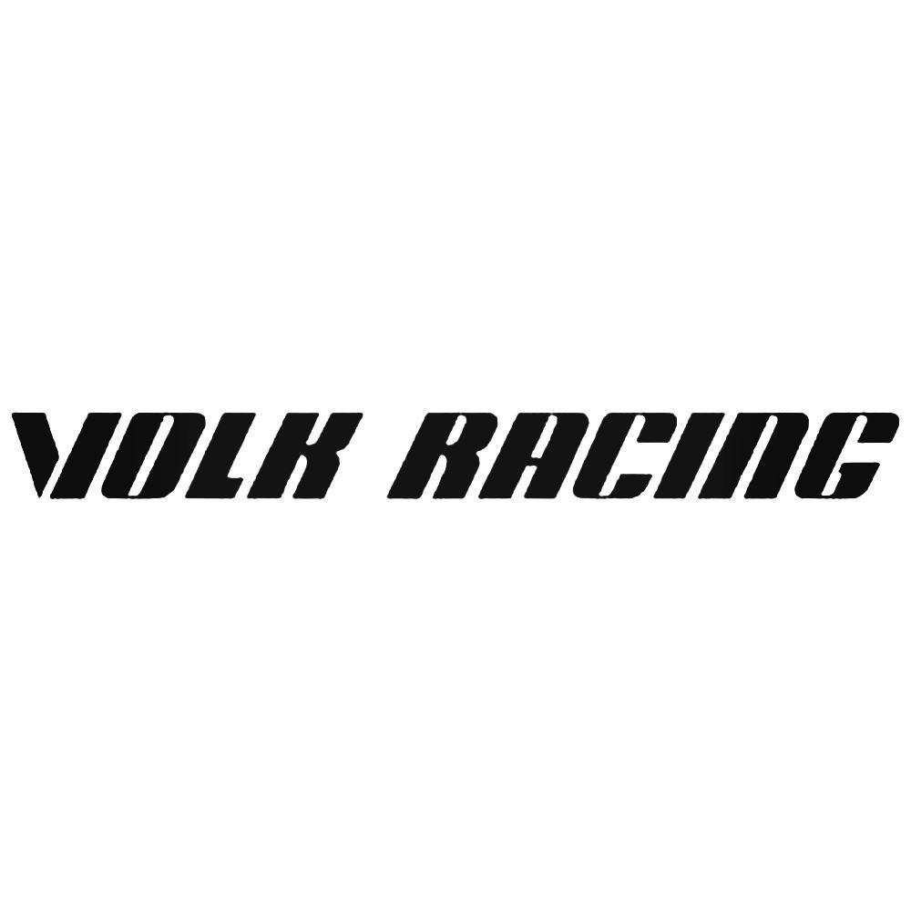 Volk Logo - Volk Racing S Vinl Car Graphics Decal Sticker