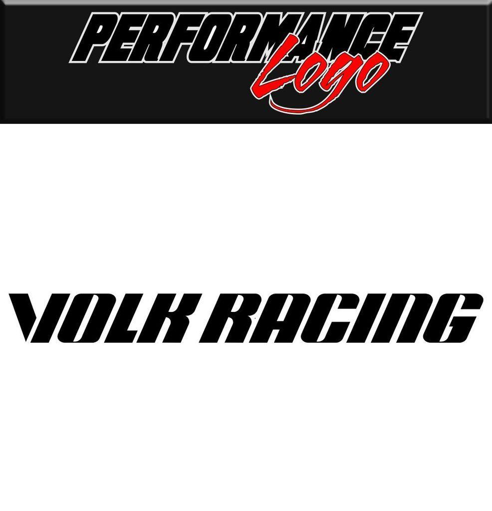 Volk Logo - Volk performance logo decal
