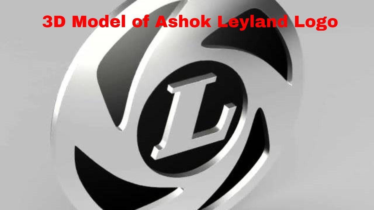 Leyland Logo - 3D Model of Ashok Leyland Logo Review - YouTube