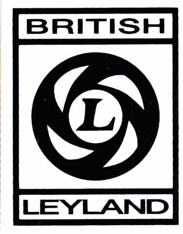 Leyland Logo - DECAL - BRITISH LEYLAND 2 X 2.25