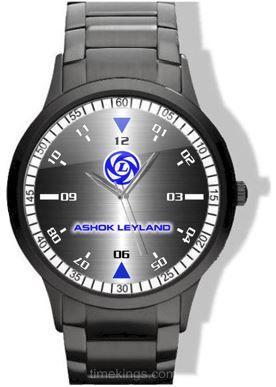 Leyland Logo - Ashok Leyland Logo Black Stainless Steel Watch