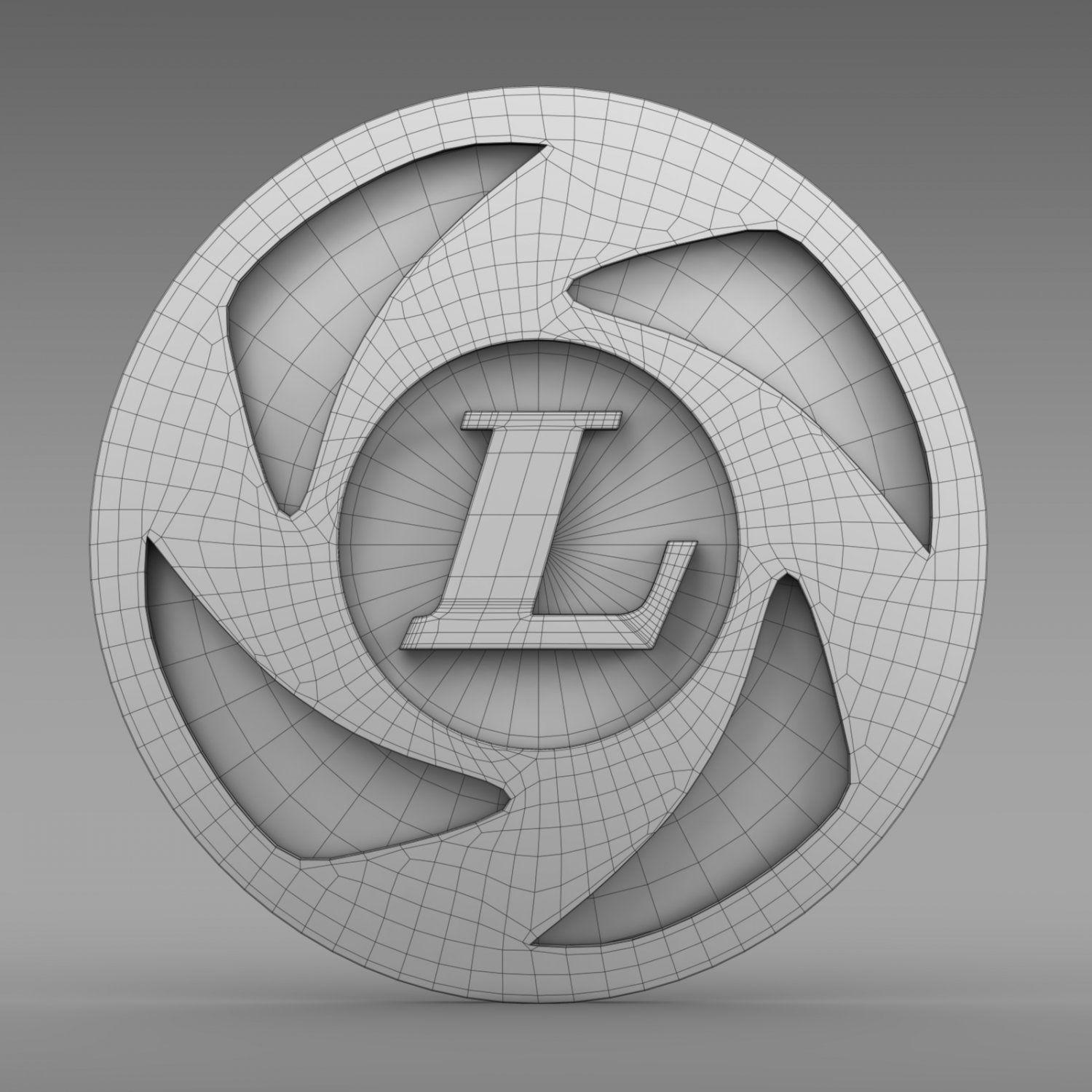 Leyland Logo - Ashok Leyland logo 3D Model in Parts of auto 3DExport