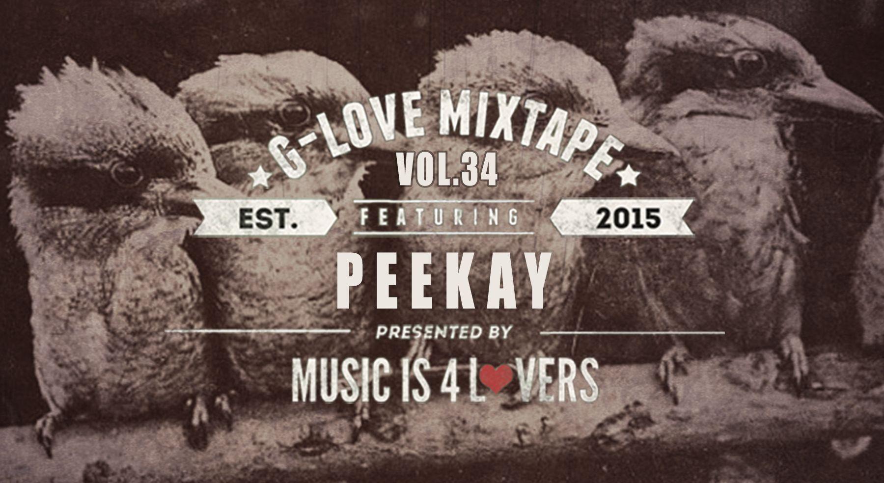 Peekay Logo - G-Love Mixtape Vol.34 featuring Peekay [MI4L.com] – Music is 4 Lovers