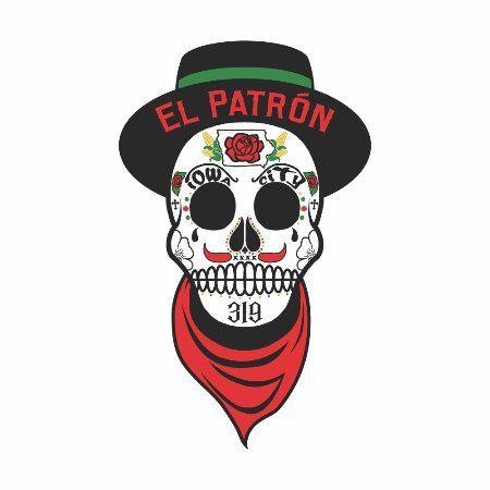 Patron Logo - El Patron Skull Logo - Picture of El Patron Taco & Tequila Bar, Iowa ...