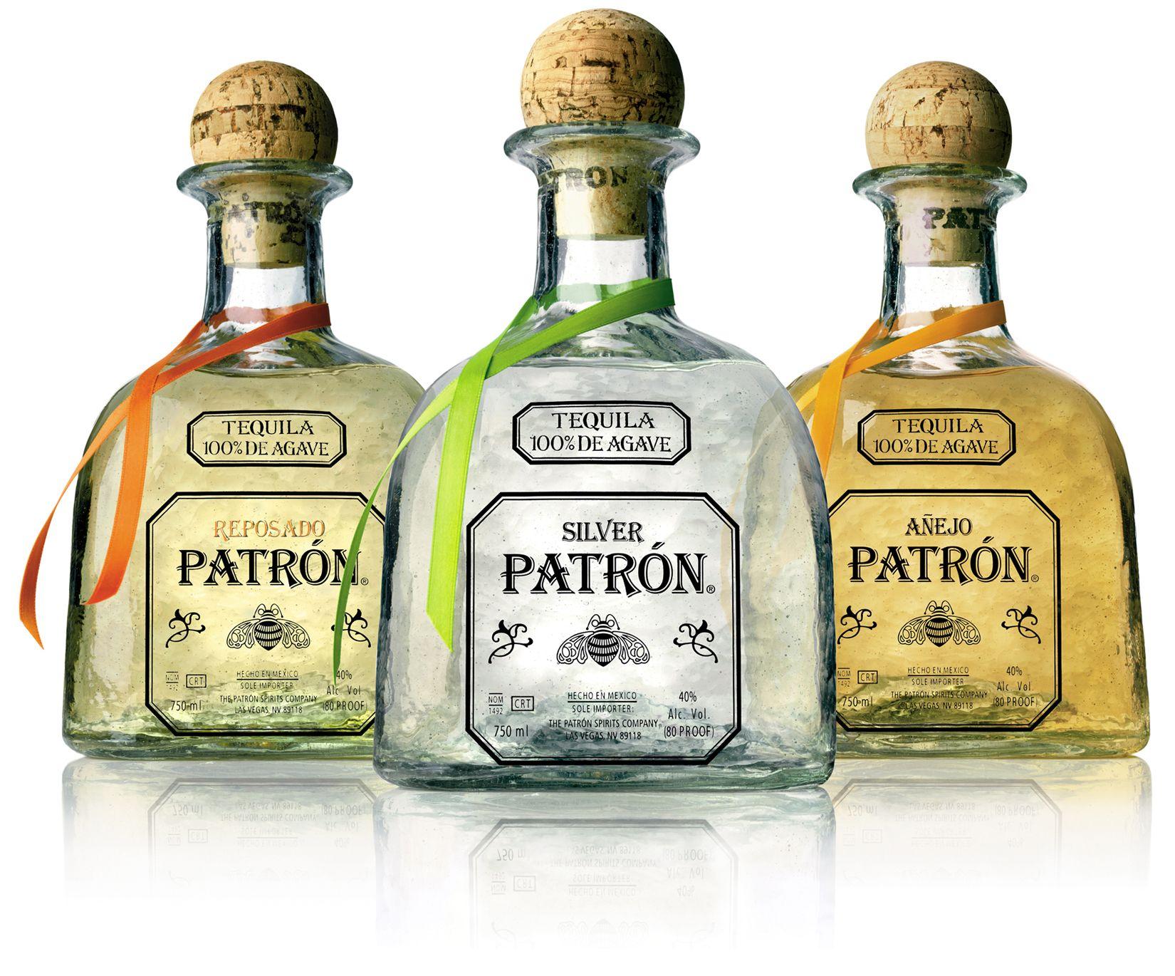 Patron Logo - Patrón logo and bottles - Fonts In Use