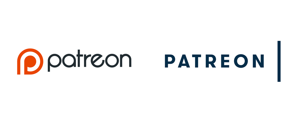 Patron Logo - Brand New: New Logo for Patreon