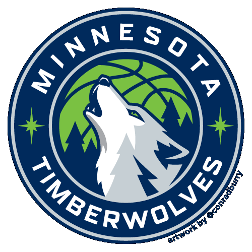 Twolves Logo - Timberwolves will go with different shade of blue and green for ...