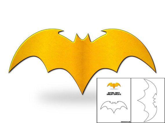 Batgirl Logo - Template for Batgirl Chest Emblem | Etsy