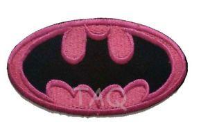 Batgirl Logo - Batman Batgirl Logo Character IRON ON PATCH Fancy Dress ...