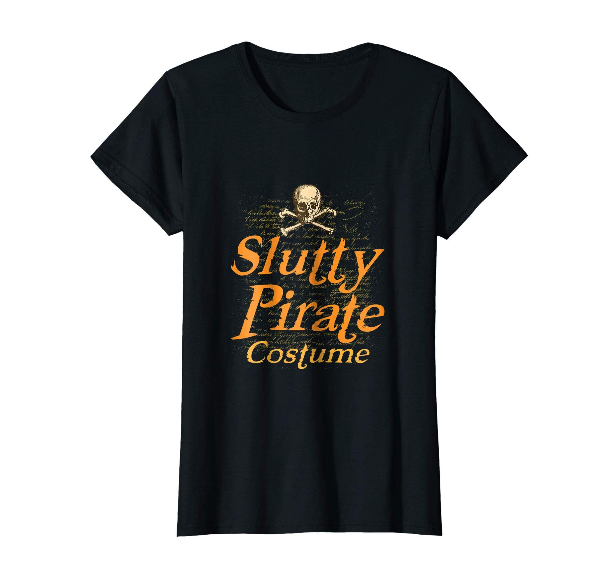 AOHP Logo - Amazon.com: Retro Halloween Samhain Pirate Skull Costume T-shirt ...