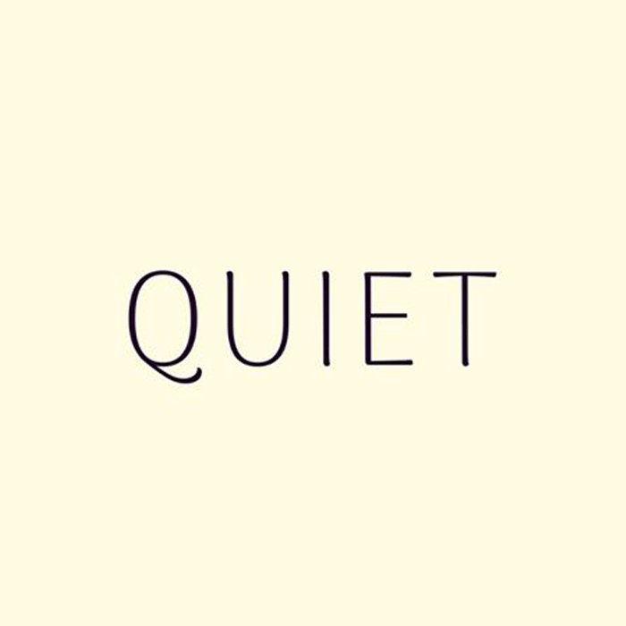 Quiet Logo - kill the logo | QUIET