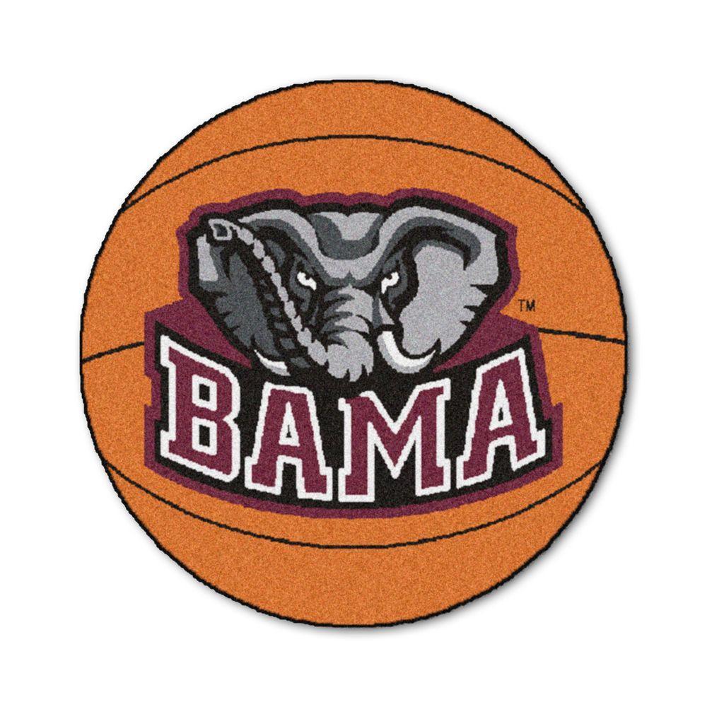 Bama Logo - FANMATS NCAA University of Alabama Bama Logo Orange 2 ft. x 2 ft