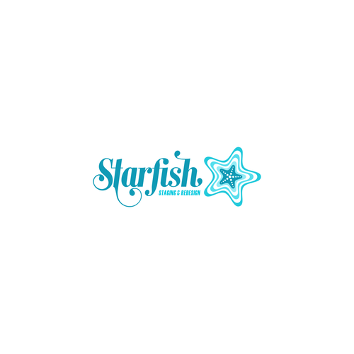 Beachy Logo - Starfish Staging & Redesign - Coastal business looking for a beachy ...