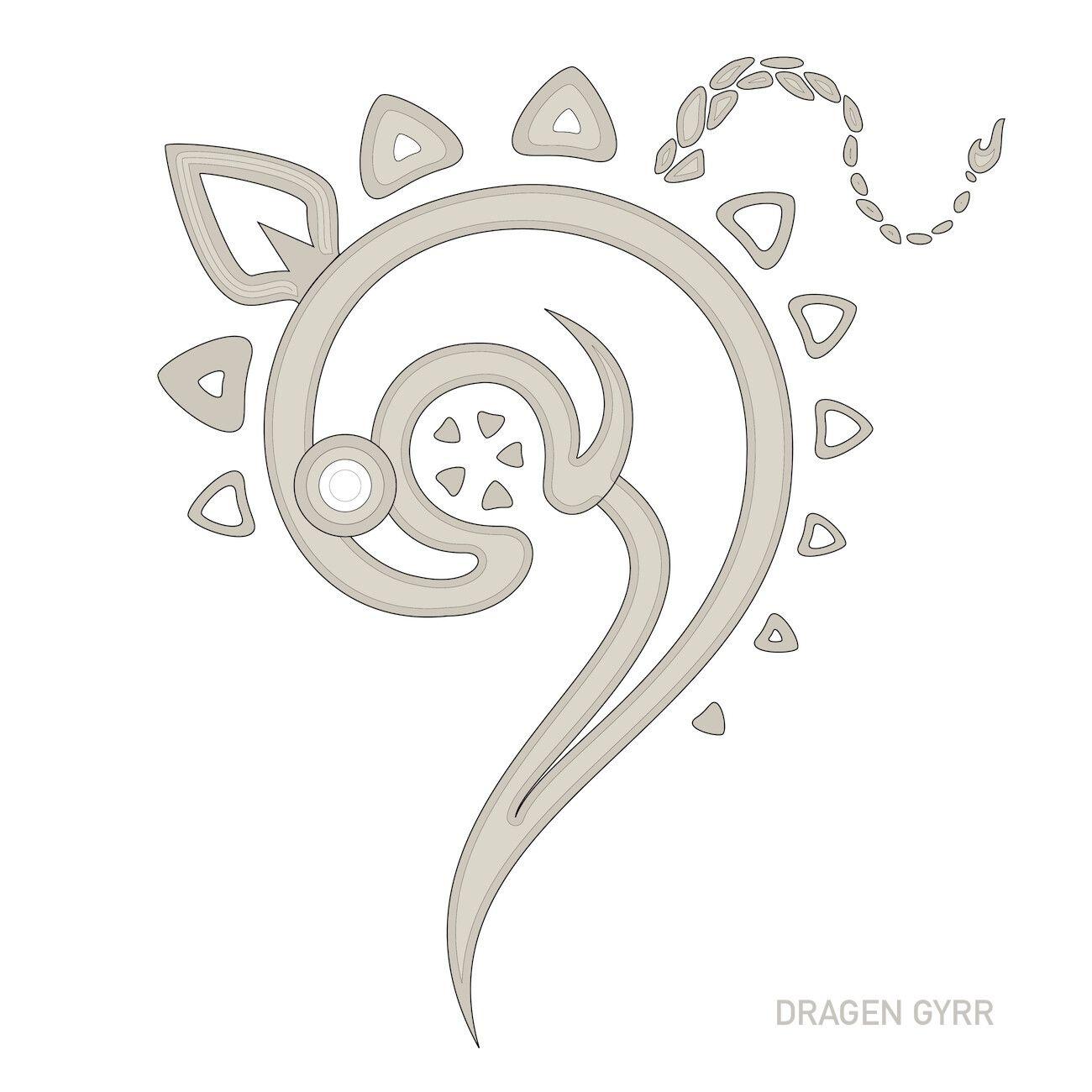Dragen Logo - ArtStation - Logo ideas, Dragen Gyrr