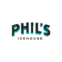 Phil Logo - Phil's Icehouse | The Happiest Burger Joint in Texas