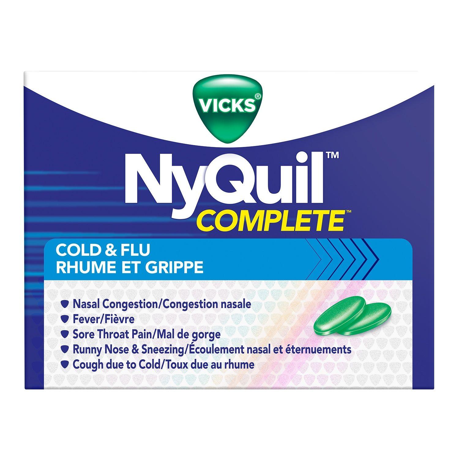 Nyquil Logo - NyQuil™ Cold & Flu Medicine Products - Vicks CA