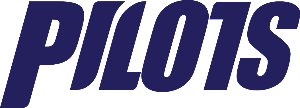 Pilots Logo - Portland Pilots Wordmark Logo Division I (n R) (NCAA N R