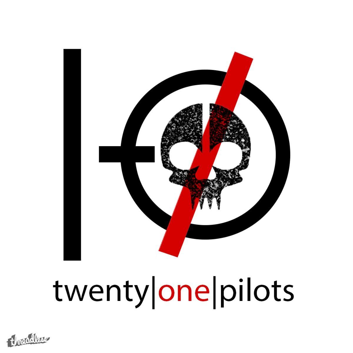 Pilots Logo - Score twenty one pilots skeleton logo by KyleHurley on Threadless