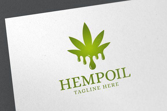 Hempz Logo - Hemp Oil Logo ~ Logo Templates ~ Creative Market