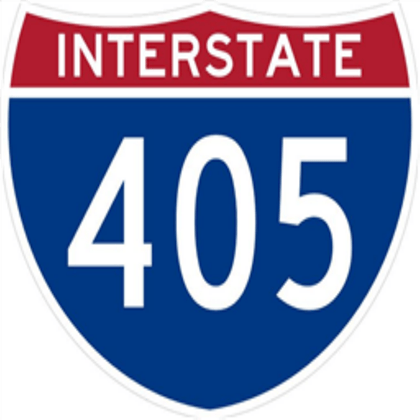 Freeway Logo - 405-freeway-sign[1] - Roblox
