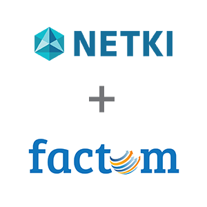 Netki Logo - Factom | A Blockchain Innovations Company