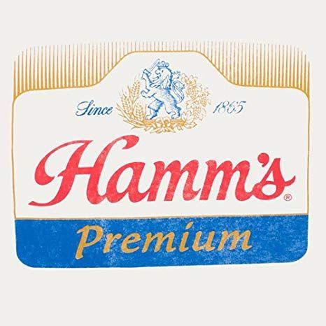 Hamm's Logo - Hamm's Logo Ringer Tshirt: Clothing