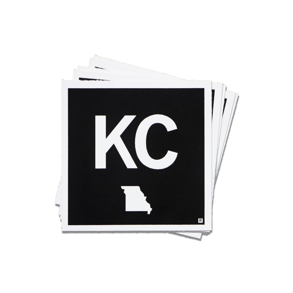 UMKC Logo - KC Logo Mini Sticker – RAYGUN