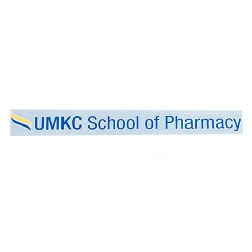 UMKC Logo - UMKC Health Sciences Bookstore - UMKC School of Pharmacy Blue Car Decal