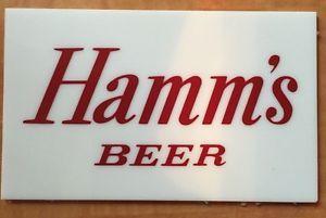 Hamm's Logo - Hamm's Beer Starry Night Logo Plate Replacement