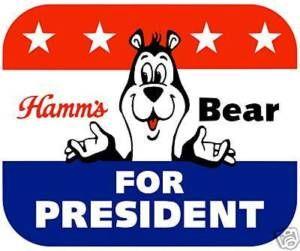 Hamm's Logo - the hamms bear history. Hamms beer
